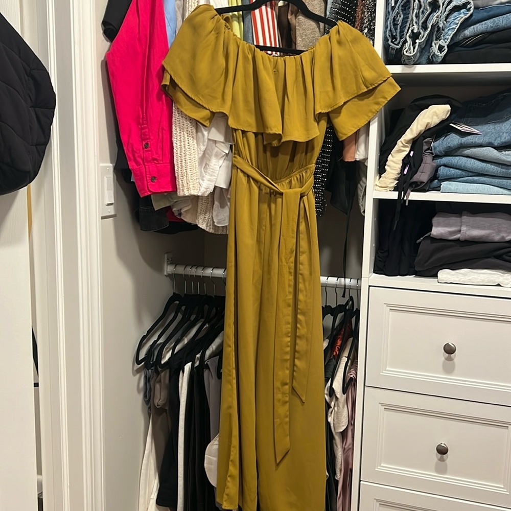 Gold/yellow jumpsuit